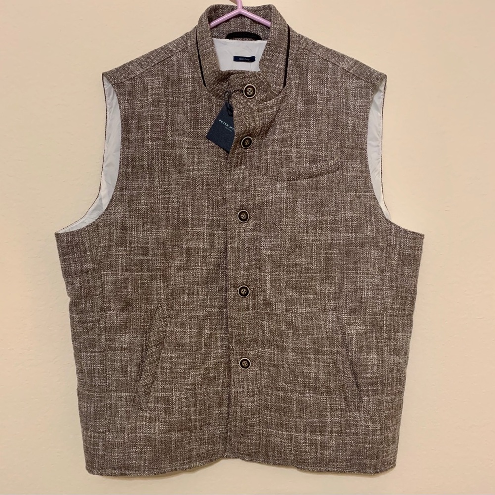 Peter Millar Vest Coat, XXL, $698 NWT